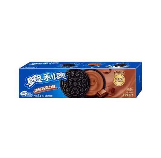 OREO SANDWHICH COOKIE DOUBLE CHOCOLATE FLAVOUR (97gx24pk)