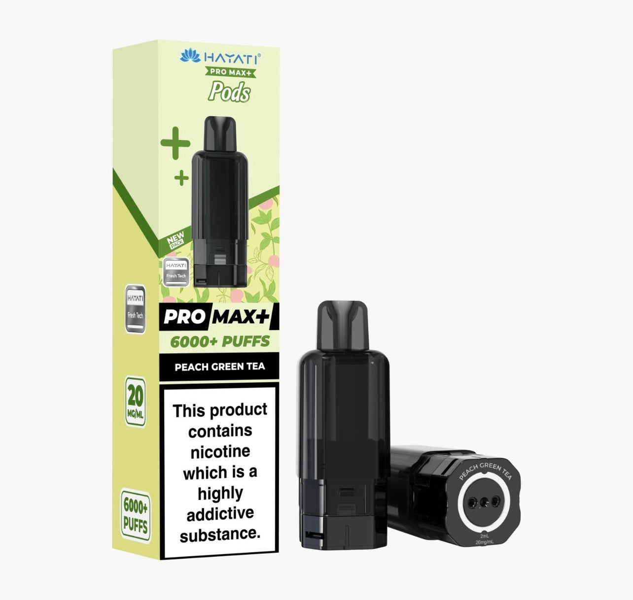 PEACH GREEN TEA - PRO MAX + PODS