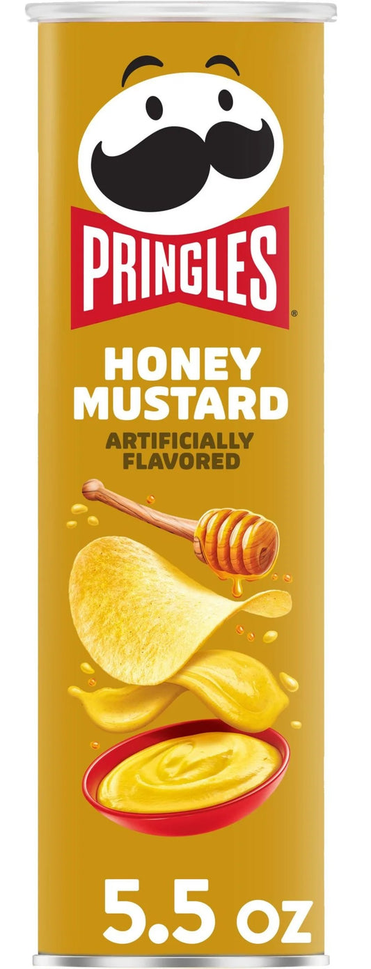PRINGLES HONEY MUSTURD 5.5oz 14 pcs