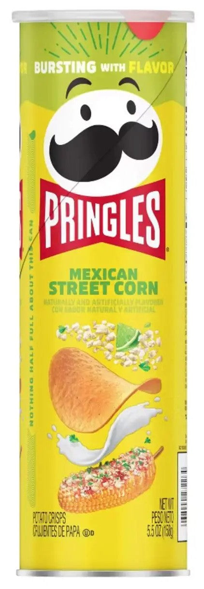 PRINGLES MEXICAN STREET CORN FRIES 5.5oz 14 pcs