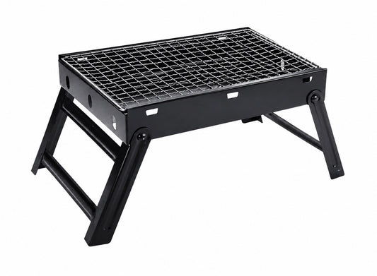 PORTABLE FOLDING CHARCOAL BBQ