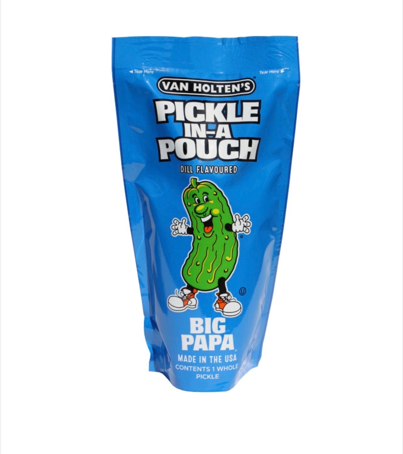 PRINGLE BIG PAPA - PICKLE IN A POUCH VAN HOLTENS (12PK)