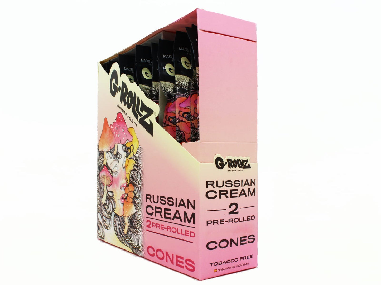 G-ROLLZ RUSSIAN CREAM CONES (12PACK)