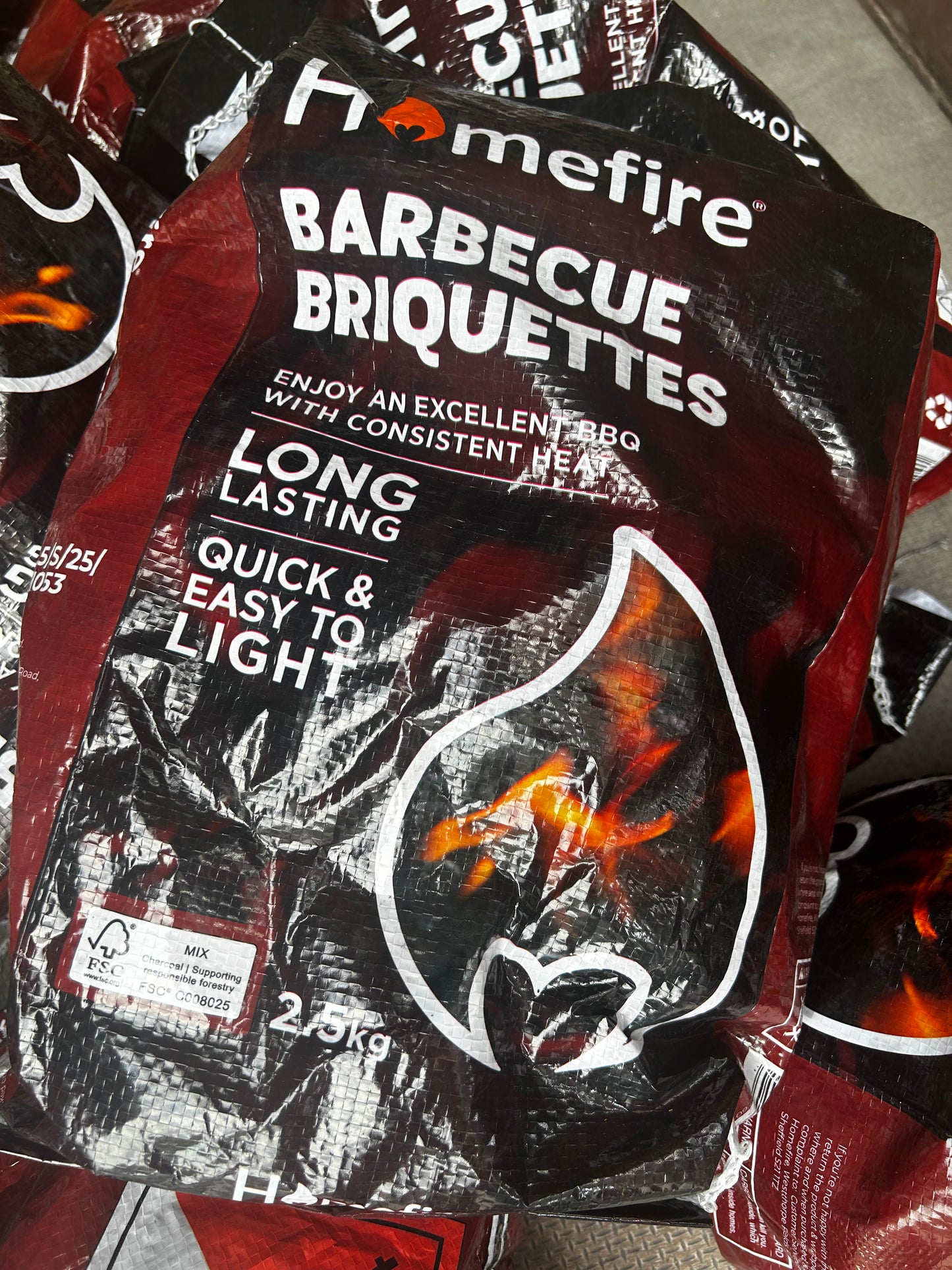 BBQ COAL  2.5KG