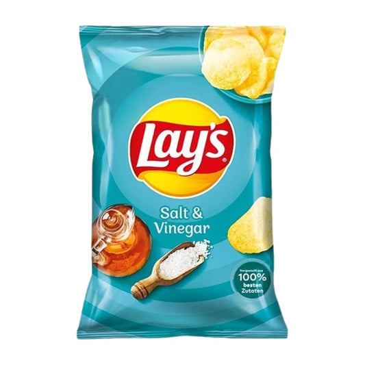 LAYS - SALT & VINEGAR 150g - 9PK
