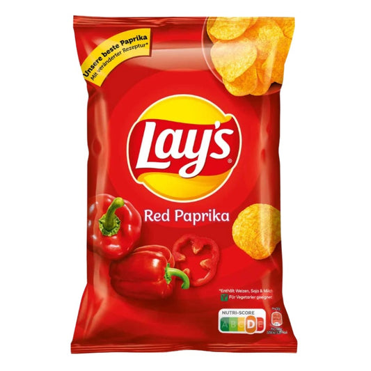 LAYS - RED PAPIRIKA 150g - 9PK