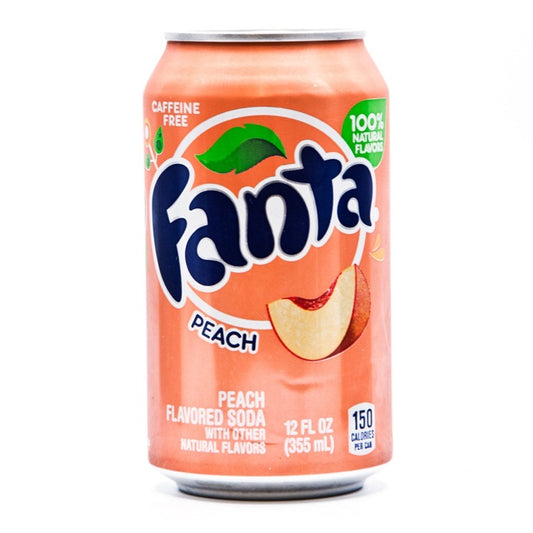 FANTA PEACH CANS USA (12X350ML)