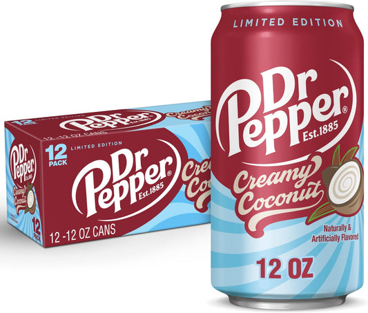 DR PEPPER CREAMY COCUNUT USA (12PK)