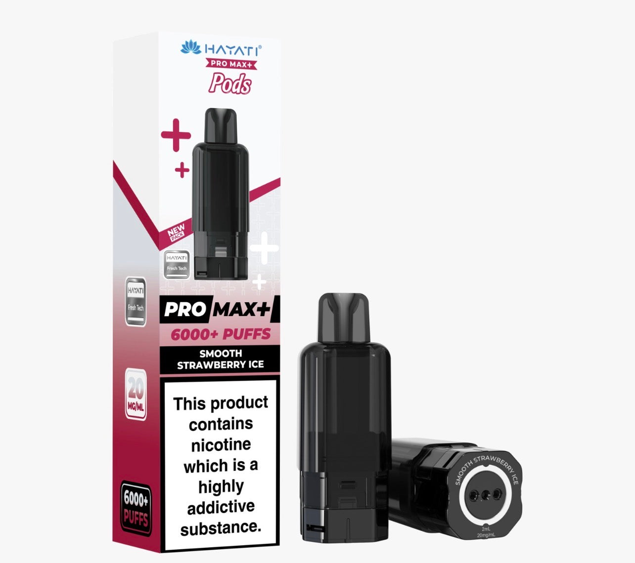 SMOOTH STRAWBERRY ICE - PRO MAX + PODS