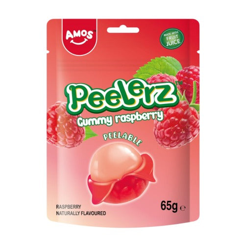 HALAL GUMMY RASPBERRY PEELERZ (1x 65g)