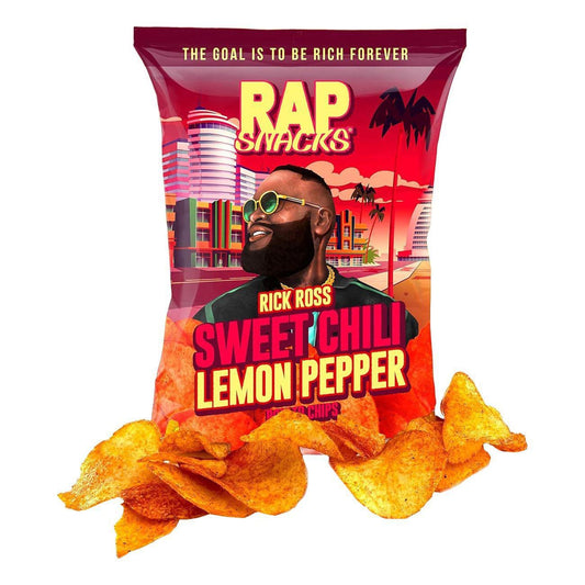 RAP SNACKS RICK ROSS SWEET CHILLI LEMON PEPPER (12 X 71G)