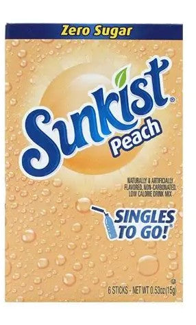 SUNKIST PEACH SINGLES TO GO! (12PCS)