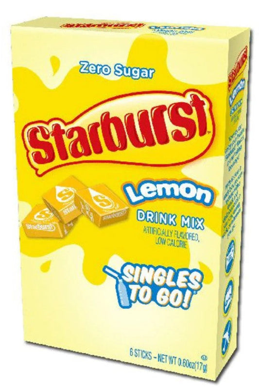 STARBURST LEMON SINGLES TO GO! (12PCS)