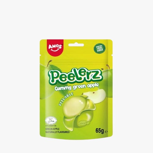 HALAL GUMMY GREEN APPLE PEELERZ (1x 65g)