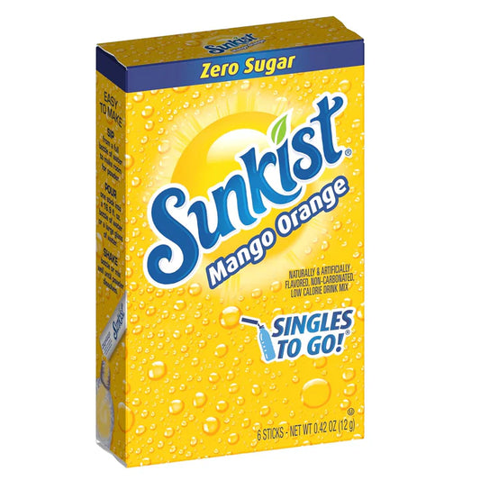 SUNKIST MANGO ORANGE SINGLES TO GO! (12PCS)