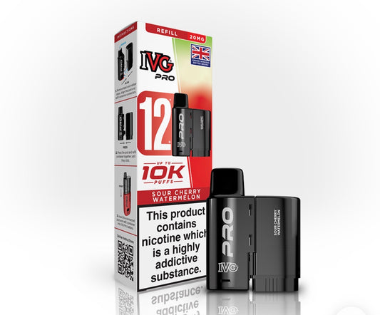 SOUR CHERRY WATERMELON  - IVG PRO PODS
