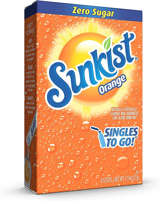 SUNKIST ORANGE SINGLES TO GO! (12PCS)