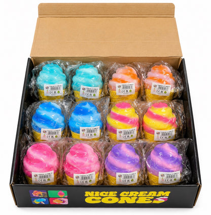 SQUISHY ICE CONES (12PC)