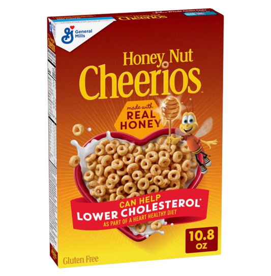 CHEERIOS HONEY NUT CEREAL (12 X 306g)