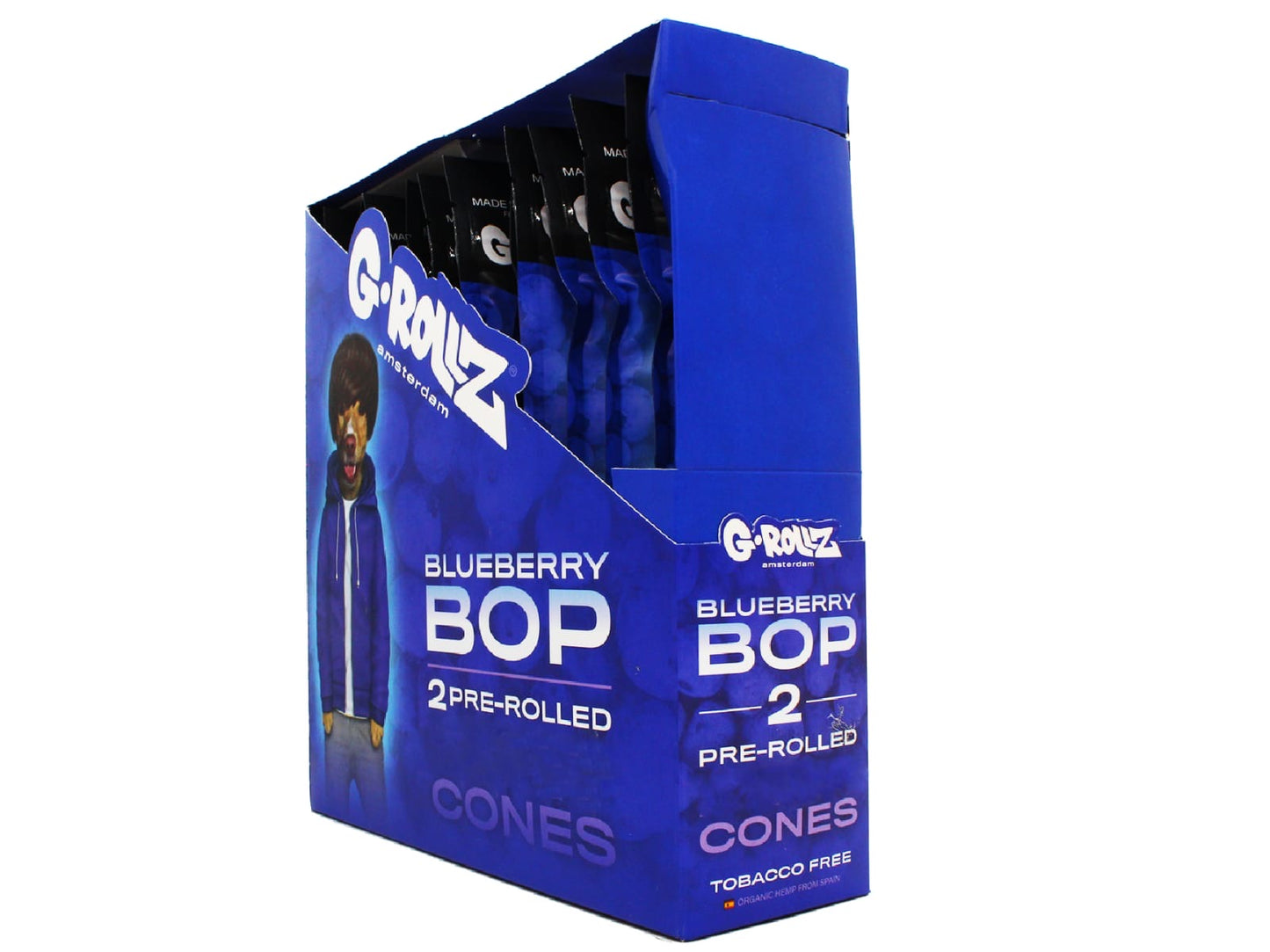 G-ROLLZ BLUEBERRY BOP CONES (12PACK)