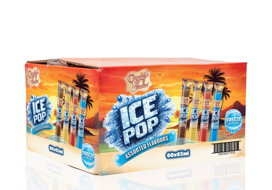 CANDY PARADISE ICE POPS - (60x65ml)