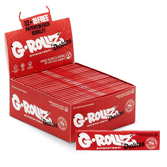 G-ROLLZ DIABLO PAPER KS 50s BOOKLETS
