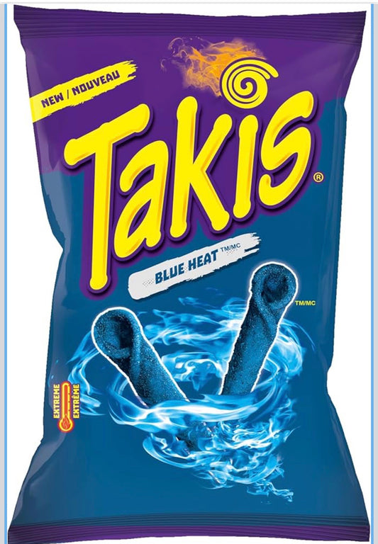 TAKIS BLUE HEAT CHIPS (3.25ozx20)