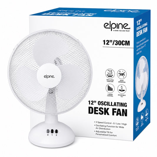 12 INCH DESK FAN
