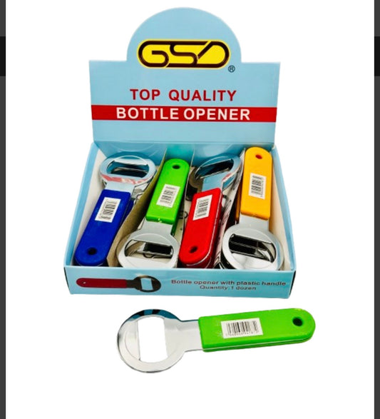 BOTTLE OPENER WITH HANDLE (12PK)