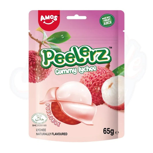 HALAL GUMMY LYCHEE PEELERZ (1x 65g)