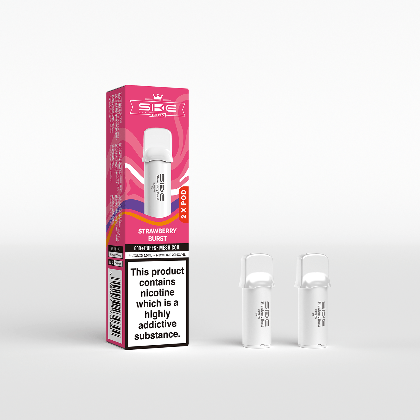 STRAWBERRY BLAST - SKE PRO 600 POD (10PACK)