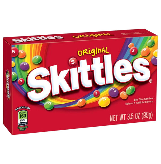 SKITTLES ORIGINAL THEATRE BOX (12 X 99g)
