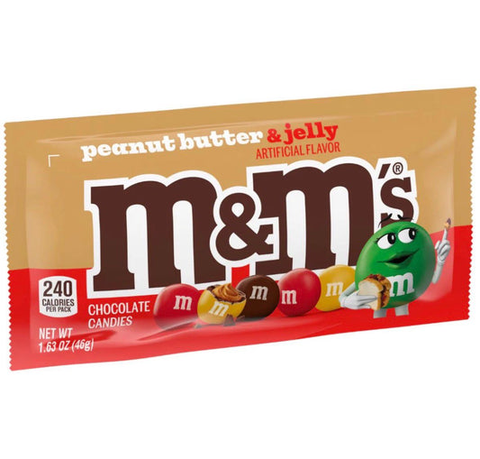 M&M PEANUT BUTTER JELLY (24x42g)