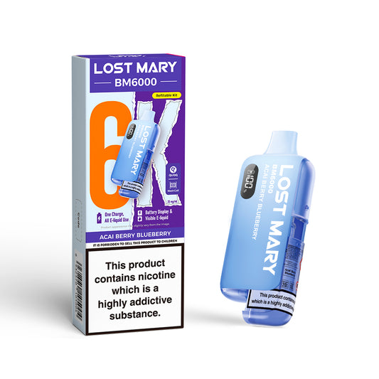 ACAI BERRY BLUEBERRY - LOST MARY BM6000 KIT