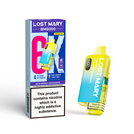 ACAI BERRY LEMONADE - LOST MARY BM6000 KIT