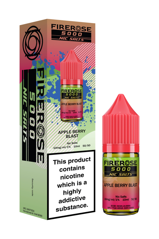 APPLE BERRY BLAST - FIREROSE NIC SALTS 10 MG