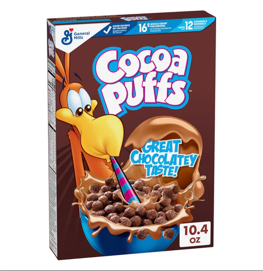 COCOA PUFFS CEREAL (12 X 294g)