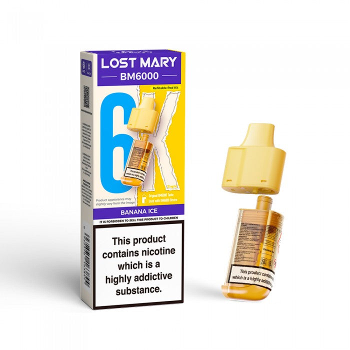 BANANA ICE - LOST MARY BM6000 POD