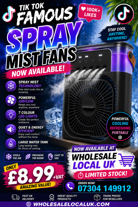 SPRAY MIST DESKTOP FAN