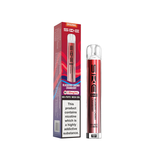 BLUEBERRY CHERRY CRANBERRY - SKE 600 Pre filled Pod Kit