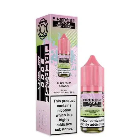 BUBBLEGUM AIRWAYS - FIREROSE NIC SALTS 10 MG