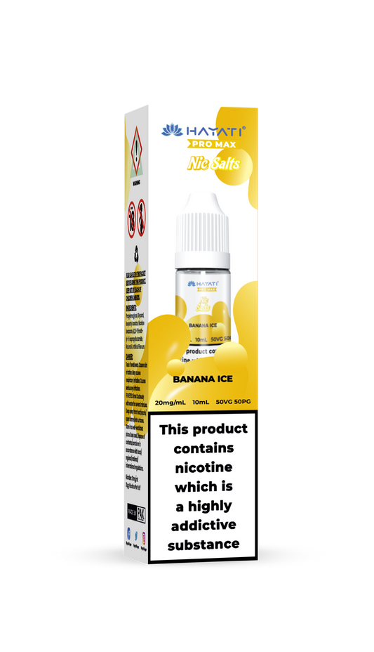 BANANA ICE - HAYATI NIC SALTS 20 MG