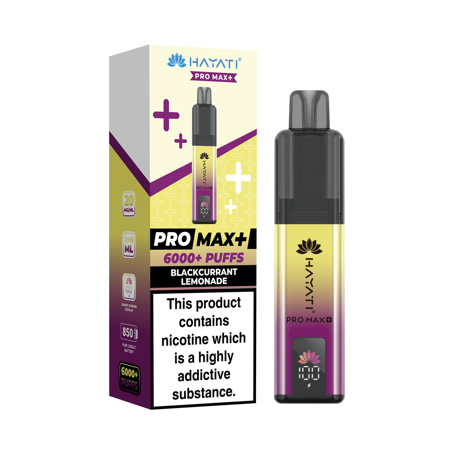 BLACKCURRANT LEMONADE - PRO MAX +