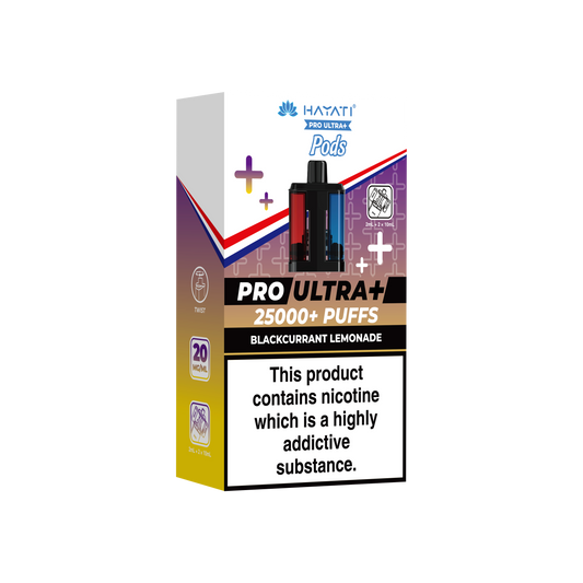 BLACKCURRANT LEMONADE - HAYATI PRO ULTRA PODS 25K+