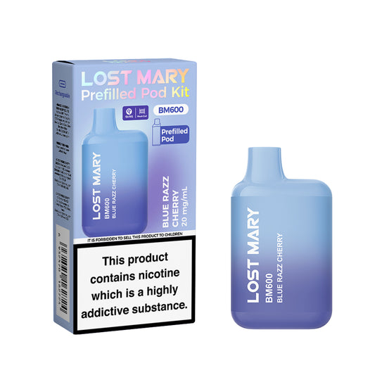 BLUE RAZZ CHERRY - LOST MARY BM600 KIT