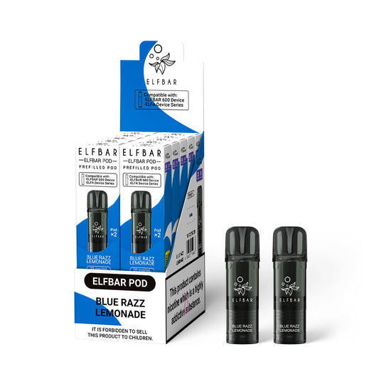 BLUE RAZZ LEMONADE - ELF BAR 600 POD