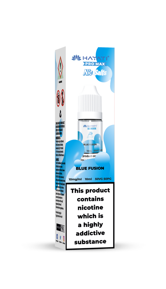 BLUE FUSION - HAYATI NIC SALTS 10 MG