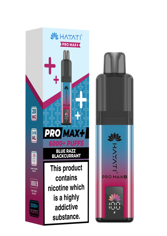 BLUE RAZZ BLACKCURRANT - PRO MAX +