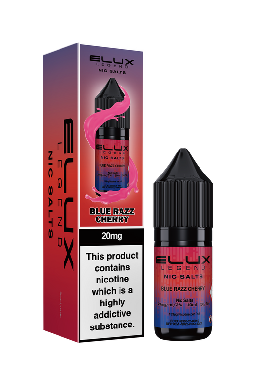 BLUE RAZZ CHERRY - ELUX NIC SALTS 10MG