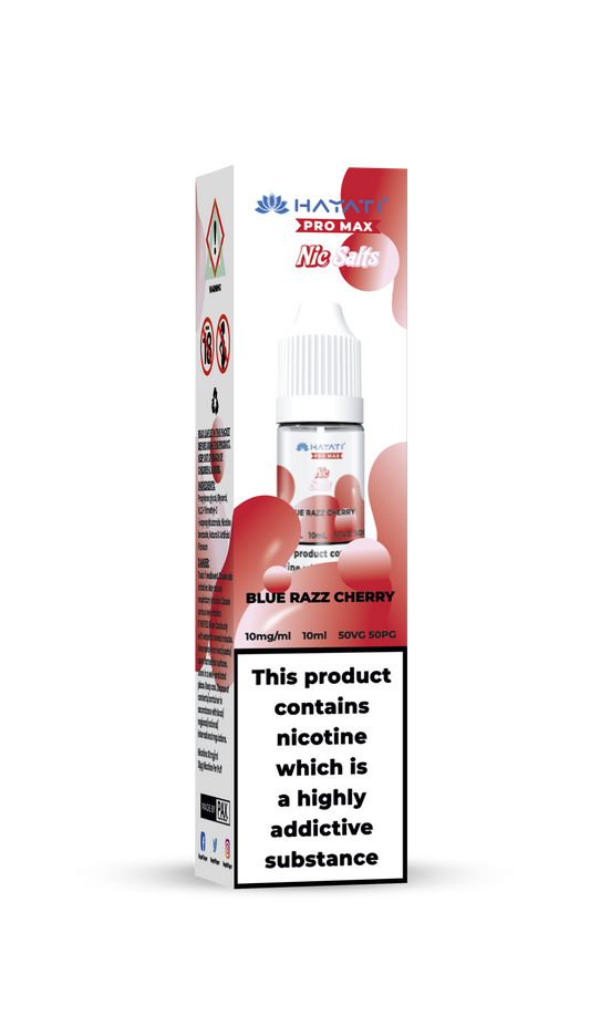 BLUE RAZZ CHERRY - HAYATI NIC SALTS 10 MG